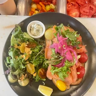 Salmon Avocado Toast